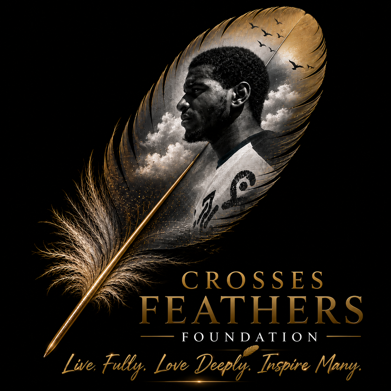 Crosses Feathers artwork